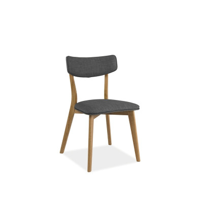 KRZESŁO KARL DĄB/SZARY