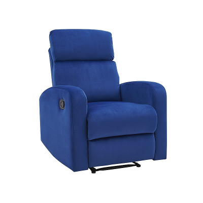 FOTEL ROZKŁADANY MARS VELVET GRANATOWY