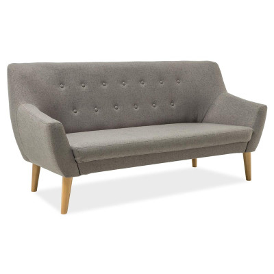 SOFA NORDIC 3 KOLOR SZARY/ BUK