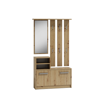 Garderoba 1 dąb artisan