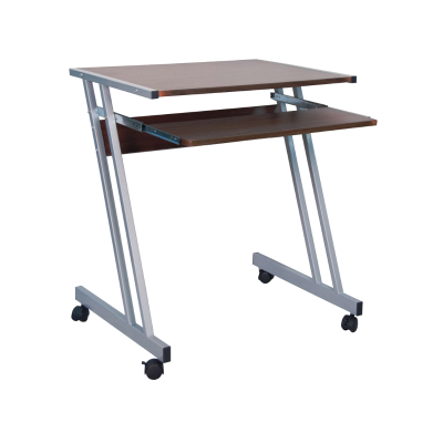 BIURKO B233  CIEMNY BRĄZ / ALUMINIUM