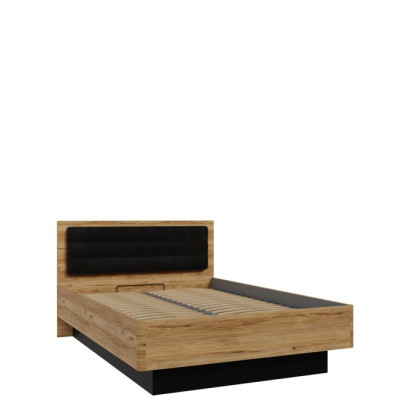 Stelaż łóżka z podnoszonym wkładem Tuluza Black 140x200