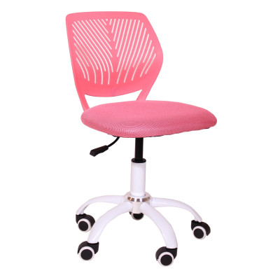 Krzesło obrotowe H-5 różowe