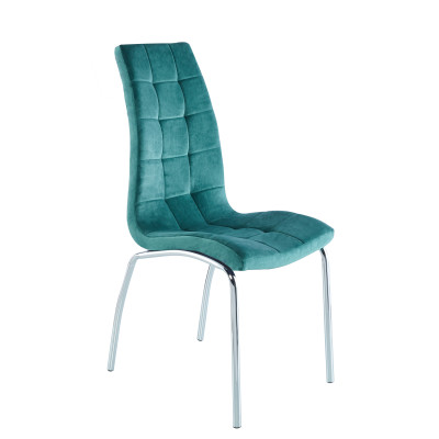 Krzesło DC2-092V velvet zielone