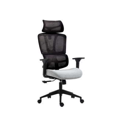 Fotel FB27-FX obrotowy (czarno-szary)