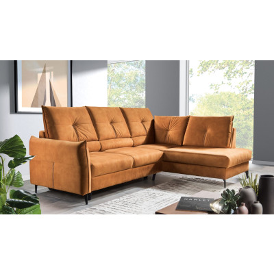 Narożnik Cento z funkcją spania i pojemnikiem prawy