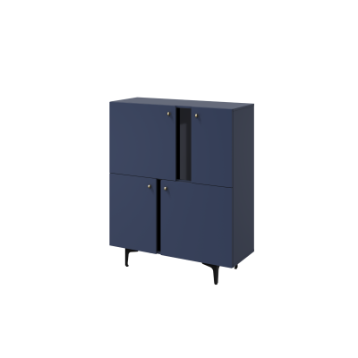 Komoda COLOURS CS-01 granatowa z półkami
