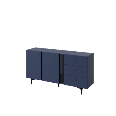 Komoda COLOURS CS-02 granatowa z szufladami