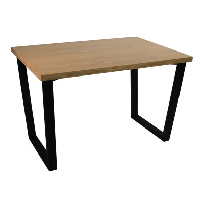 Stół LOFT-V fornir dąb 80x120