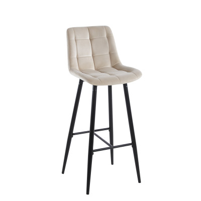 Hoker velvet H2-FX beżowy (czarny stelaż)