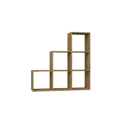 Regał R3 (3x3) dąb artisan