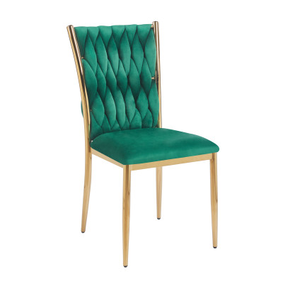 Krzesło K37-FX (G) velvet RIVIERA 38 (zielone)
