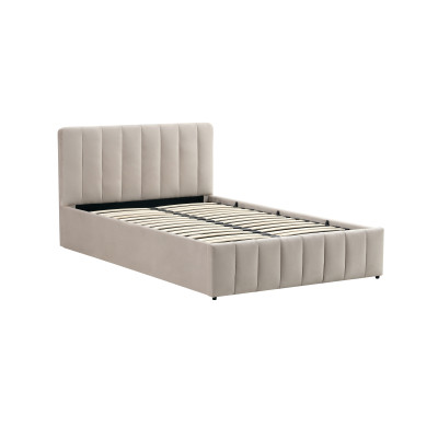 Łóżko LT1-FX tapicerowane 120x200 (beżowe)