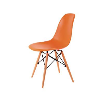 KRZESŁO ENZO BUK/POMARAŃCZOWY