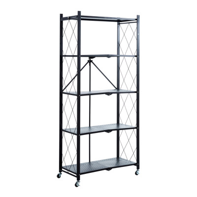 Regał R4(5P)-FX metalowy (czarny)