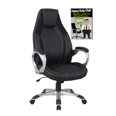Fotel biurowy CX-1363H czarny