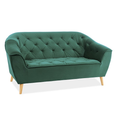 SOFA GALAXY 2 VELVET ZIELONY / BUK