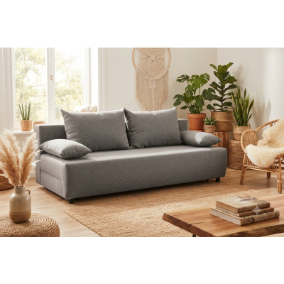 Sofa LEGOLAS z funkcją spania szara LOUIS 668