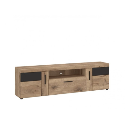 Szafka RTV Grano GRNF02 minimalistyczna z szufladą