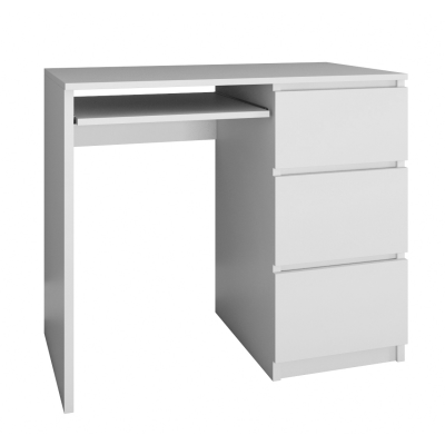 Biurko białe prawe CT-4040