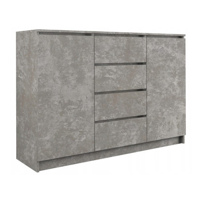 Komoda 120 4S beton