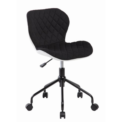 Krzesło obrotowe QZY-85 czarno/białe