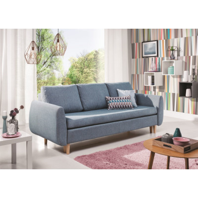 Sofa Jaśmin z funkcją spania i pojemnikiem