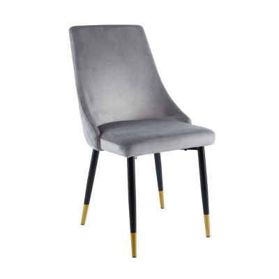 Krzesło GRS-031velvet szare