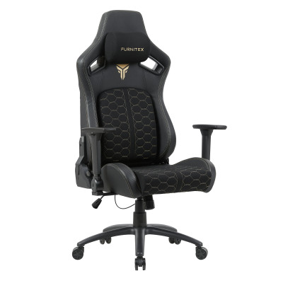 Fotel FB43-FX obrotowy gamingowy - czarny