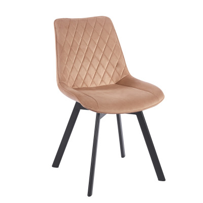 Krzesło K62-FX velvet - Riviera 24 cappuccino