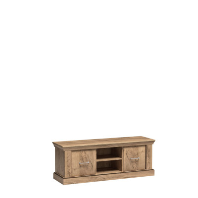 Szafka RTV ANTICA A-4 pojemna kraft złoty