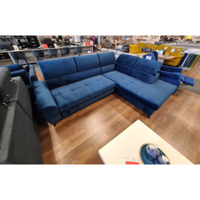 Narożnik Swan z funkcją spania i pojemnikiem