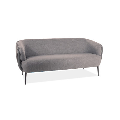 SOFA LENOX 3 TAP.160/161 SZARY/CZARNY