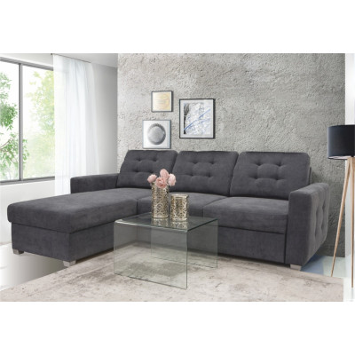 Narożnik Lino z funkcją spania i pojemnikiem lewy