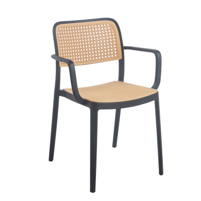 Krzesło K31-FX (B) (natural/czarne)