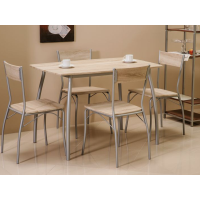 ZESTAW MODUS DĄB SONOMA / ALUMINIUM