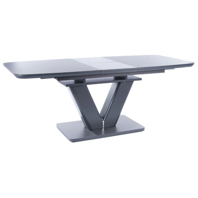 STÓŁ MONTBLANC SZARY MAT 160(200)X90