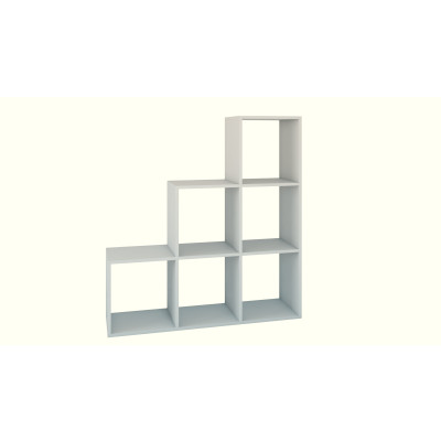 Regał R3 (3x3) biały
