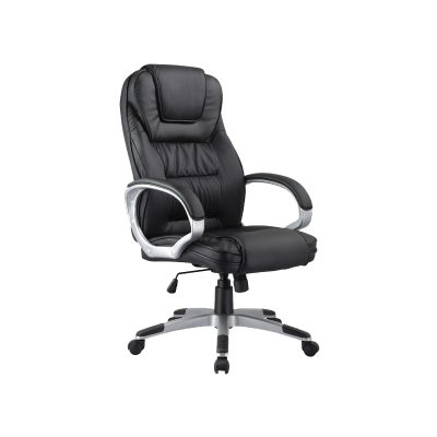 FOTEL OBROTOWY Q-031 CZARNY