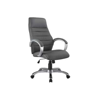 FOTEL OBROTOWY Q-046 SZARY