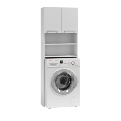 Szafka łazienkowa nad pralkę biała