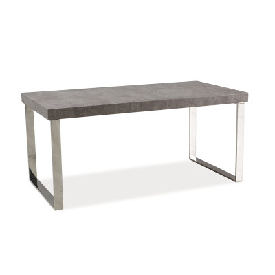 ŁAWA ROSA BETON/CHROM 100X50X45