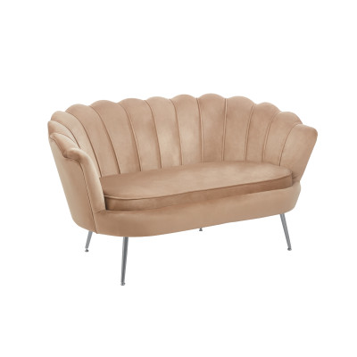Sofa SF1-FX velvet (S) - Riviera 24 cappuccino