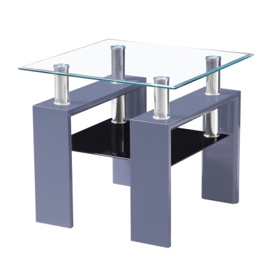 Stolik kawowy A08-2-mini-H-55 szary