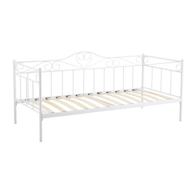 Łóżko metalowe MBD8509 białe