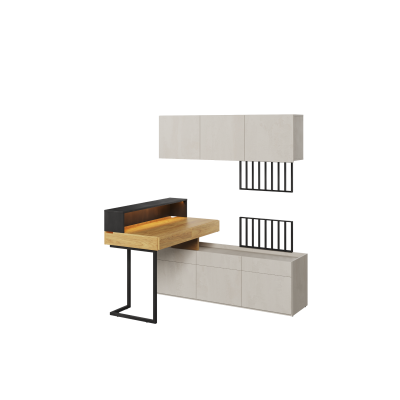 Zestaw mebli do pokoju młodzieżowego TEEN FLEX SET-07