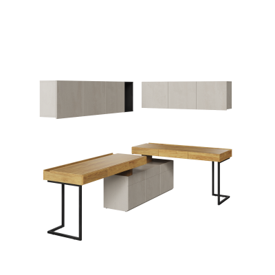 Zestaw mebli do pokoju młodzieżowego TEEN FLEX SET-08A