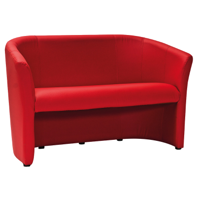 SOFA TM-2 CZERWONA / WENGE