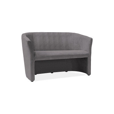 SOFA TM-2 CIEMNY SZARY / WENGE