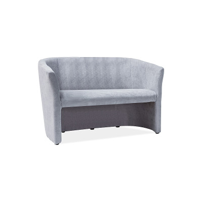 SOFA TM-2 JASNY SZARY / WENGE